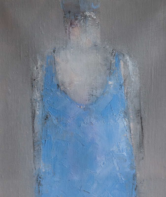 La robe bleue format 2F, janvier - mars 17