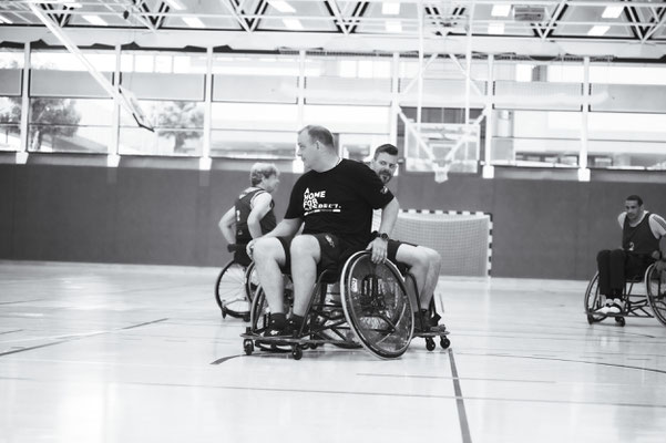 Team Germany Invictus Games 2023 beim Fotoshooting "Gesichter des Lebens"