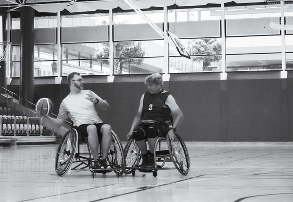 Team Germany Invictus Games 2023 beim Fotoshooting "Gesichter des Lebens"