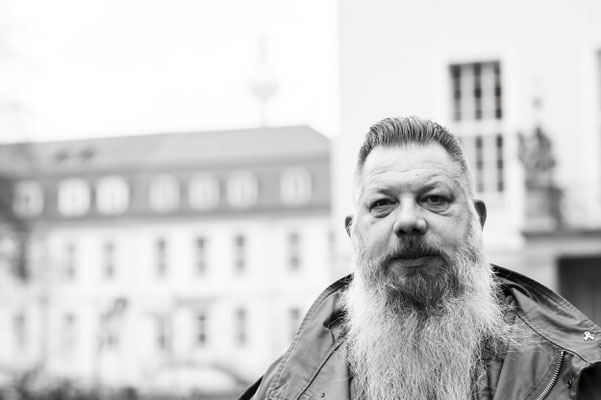 Jörg Röhl beim Fotoshooting "Gesichter des Lebens"