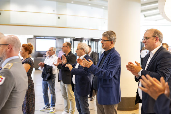 Eröffnung Gesichter des Lebens Fotoausstellung im Landtag Düsseldorf zum 1. Veteranentag
