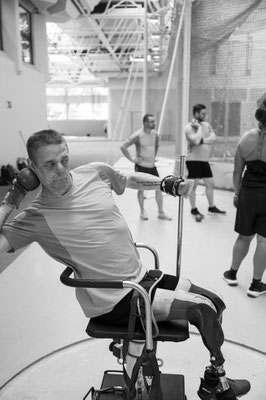 Team Germany Invictus Games 2023 beim Fotoshooting "Gesichter des Lebens"