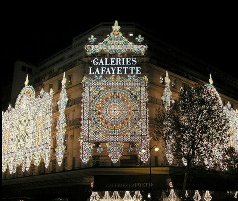 Galléries Lafayette department store- exterior