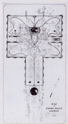 Original garden layout