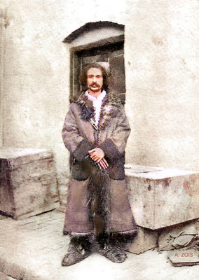 Asthma photographed Baba on 17the June 1923, Quetta, Br. India ( now Pakistan ). Image rendition by Anthony Zois.
