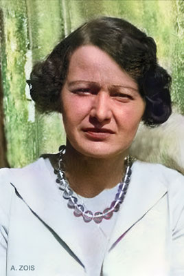 Elizabeth Patterson in the mid-1930s. Image rendition by Anthony Zois.