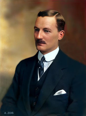 Sir Leslie Wilson. Image rendition by Anthony Zois.