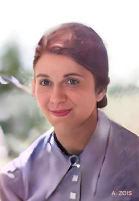 Anita de Caro. Image rendition by Anthony Zois.