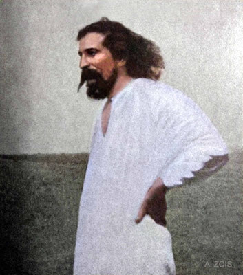 1930 : Meherabad, India. Image rendered by Anthony Zois.
