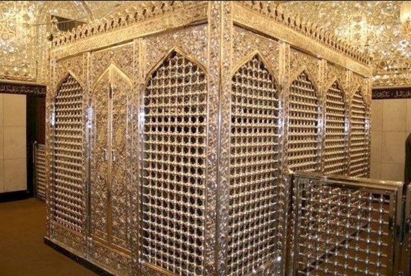 Interior of the shrine-tomb.