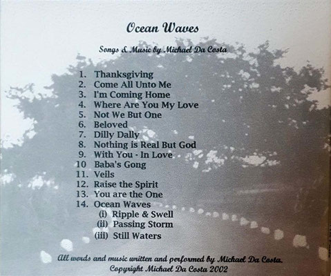CD - back cover