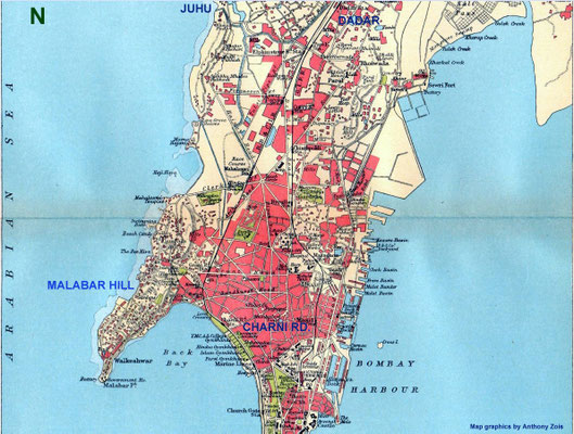 Bombay map.
