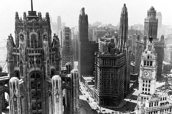 View To Grand Avenue 1930