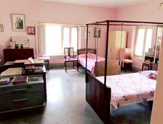 2018 ; Mehera’s bed is in the back