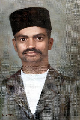 Vithal Bhorke. Image rendition by Anthony Zois.