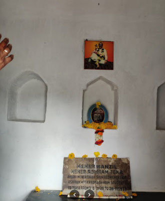 Meher Baba Temple - interior, Toka, India.