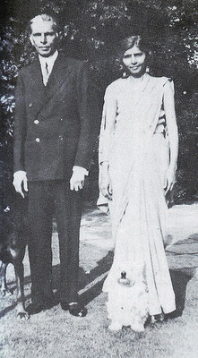 Mr Jinnah & his sister - Fatama , 1932