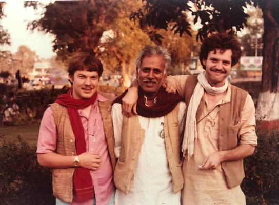 Win Coates with Yadav from Hamirpur, India