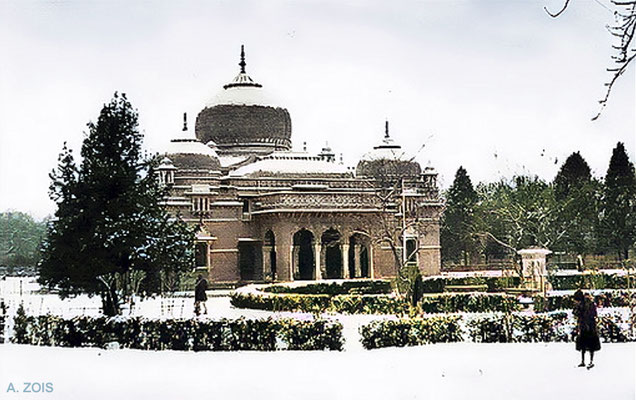 Sandeman Memorial Hall, Quetta. Image rendition by Anthony Zois.