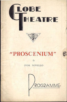 Programme from the play