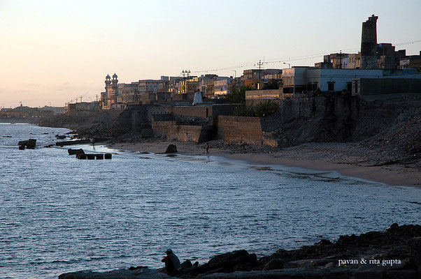 Porbander shore, Gujarat, India