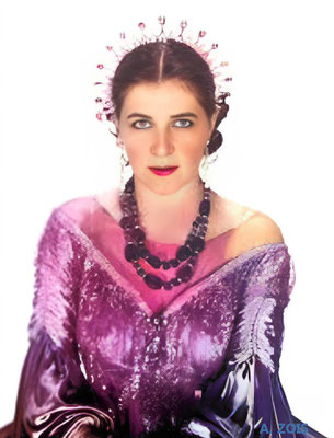 Ganna Walska. Image rendition by Anthony Zois.