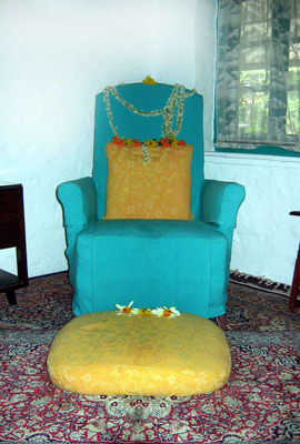 2004 - Baba's arm chair; photo taken by Sher DiMaggio
