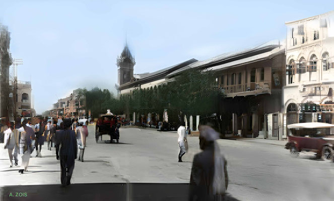 Karachi. Image rendering by Anthony Zois.