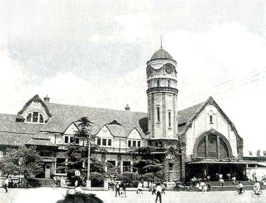 Tsinan-Jinan- Railway Station in Shandong, China