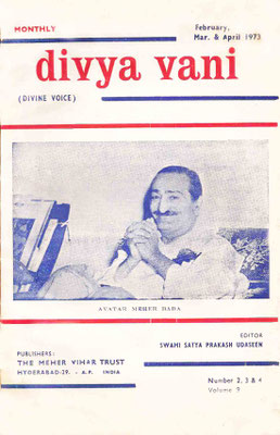 February, March & April   1973 - Front cover