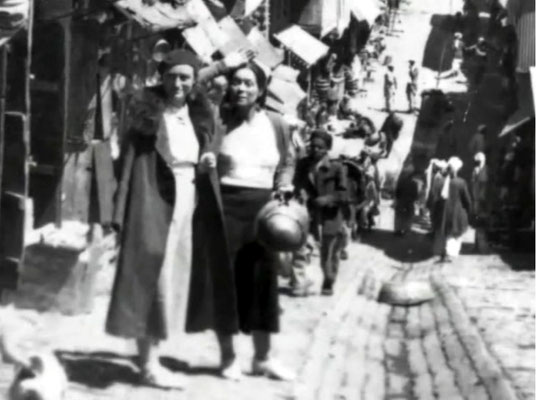Margaret & Mabel Ryan in Rawalpindi, Br.India ( now Pakistan ). Courtesy the video " I am the One Reality, Meher Baba"