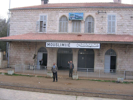 Train station on the way fro Aleppo to Turkey