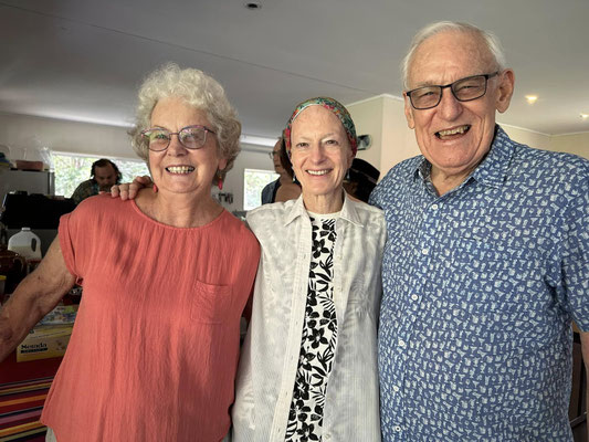 Ros Hayes, Sue Jaminson, and Roy October, 27, 2024