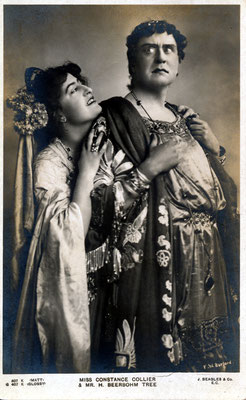Constance Collier and Herbert Beerbohm Tree in - Nero