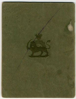 Meher Baba's 1931 Persian passport