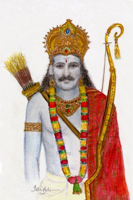 Depiction of Rama by Teri Adams