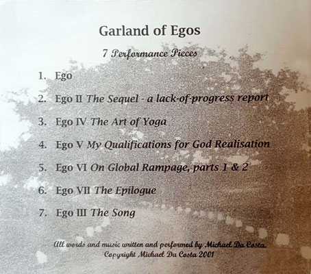CD - back cover