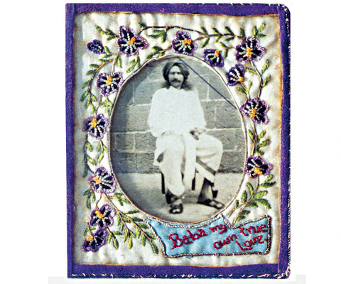 Examples of Mehera’s & Khorsed's embroidery skills