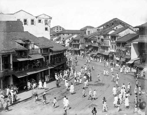 Bhendi Bazaar early 1900s