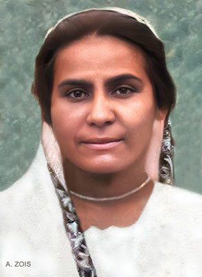 NAJA IRANI. Image rendition by Anthony Zois.