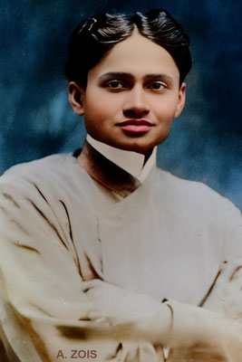 Swami Paramananda. Image rendition by Anthony Zois.