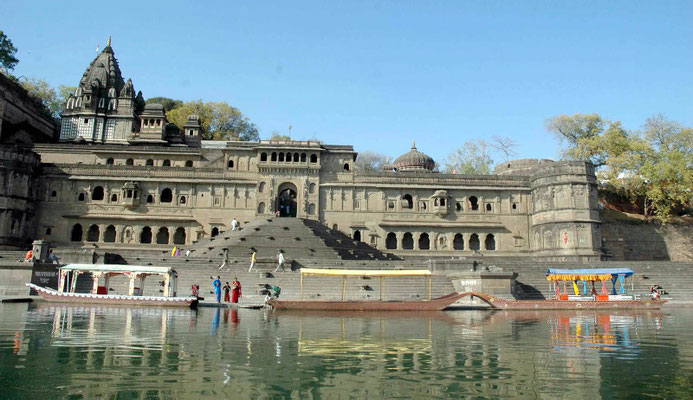 Narmada River, Maheshwar, Madhya Pradesh, India