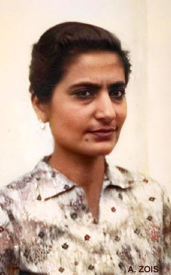Meheru R. Irani. Image rendition by Anthony Zois.