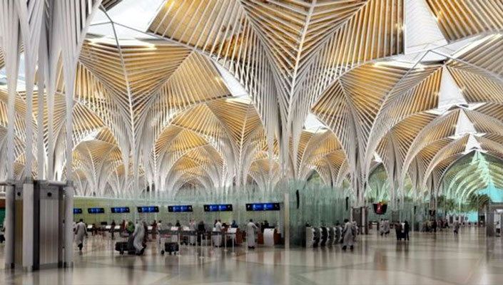 Dhahran International Airport by Yamasaki