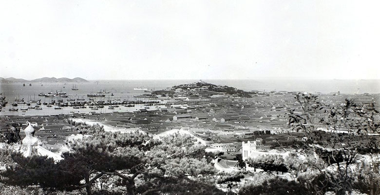 Chefoo - from Temple Hill - 1900