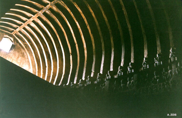 Buddhist Caves ; photo by Anthony Zois