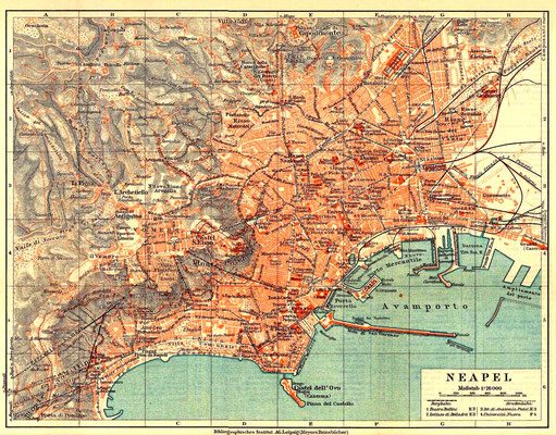 1930S Naples map