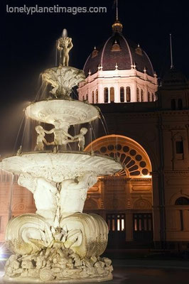 Fountain & Royal Exhibition Building
