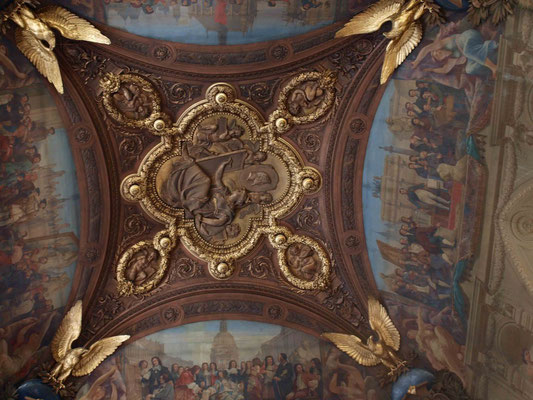 Ornate ceiling