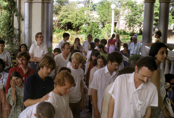 Entering the portico. Courtesy of Larry & Rita Karrasch